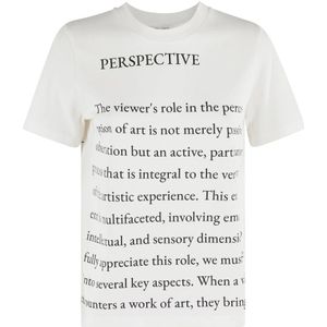 JW Anderson, Dames, Tops, Wit, Maat: S Katoen,