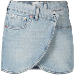 Coperni, Dames, Rokken, Blauw, Maat: S Denim,