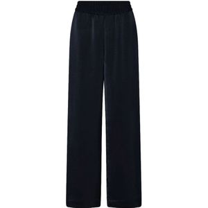 Bruuns Bazaar, Dames, Broeken, Blauw, Maat: XS Poliester,