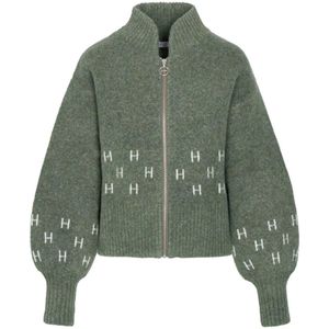 Hést, Dames, Truien, Groen, Maat: XS