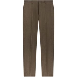 PT Torino, Heren, Broeken, Bruin, Maat: M Wol,