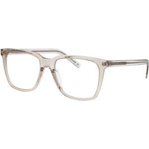 Saint Laurent - Slim Optische Brillen - Beige - Acetaat - Vierkante Vorm