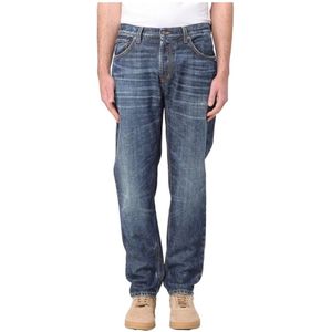 Dondup, Heren, Jeans, Blauw, Maat: W33 Denim,