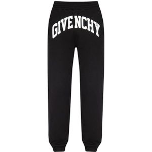 Givenchy, Heren, Broeken, Zwart, Maat: S Katoen,