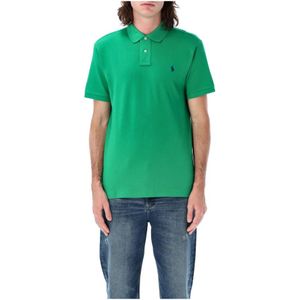 Polo Ralph Lauren, Heren, Tops, Groen, Maat: M Katoen,