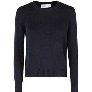 Gran Sasso, Dames, Truien, Blauw, Maat: S Wol,