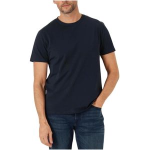 Peuterey Blauw Heren T-shirt Sorbus N 02 , Black , Heren , Maat: L