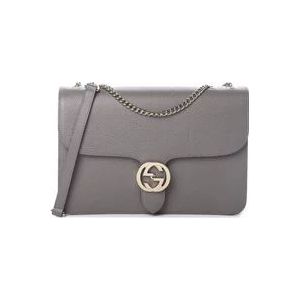 Gucci Cross Body Tas , Gray , Dames , Maat: ONE Size