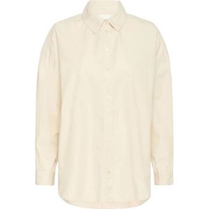 My Essential Wardrobe - Boxy Shirt - Ecru - 100% Katoen