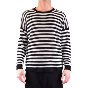 Isabel Benenato, Heren, Truien, Zwart, Maat: L Wol,