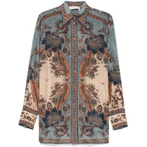 Zimmermann, Dames, Blouses & Shirts, Veelkleurig, Maat: S