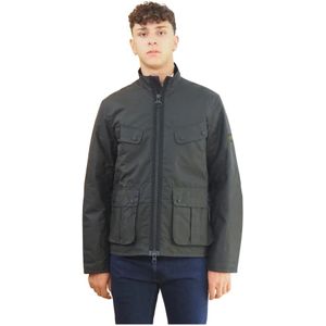 Barbour, Heren, Jassen, Groen, Maat: 2XL Katoen,