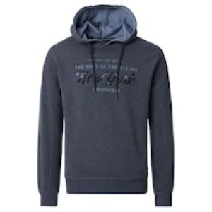 Casa Moda, Heren, Sweatshirts & Hoodies, Blauw, Maat: L Katoen,