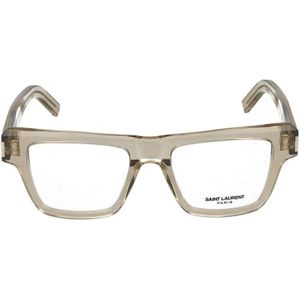 Saint Laurent, Heren, Accessoires, Grijs, Maat: 51 MM