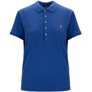 Ralph Lauren, Dames, Tops, Blauw, Maat: XL Katoen,