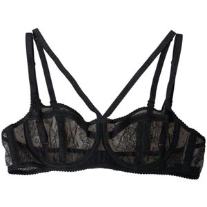 Dolce & Gabbana, Dames, Ondergoed, Zwart, Maat: S Nylon,