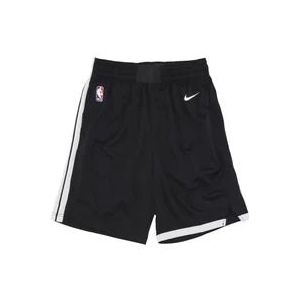 Nike 2023/24 City Edition Basketball Shorts , Black , Heren , Maat: S