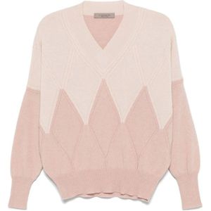 D.Exterior, Dames, Truien, Roze, Maat: 2XL Wol,