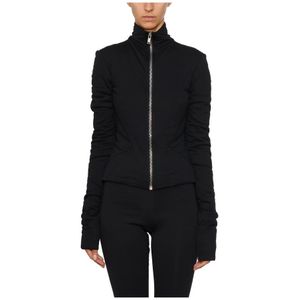 Rick Owens, Dames, Sweatshirts & Hoodies, Zwart, Maat: S