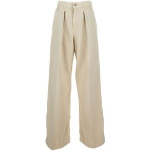 Haikure, Dames, Jeans, Wit, Maat: W27 Katoen,