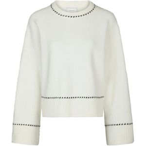 Relaxed fit blouse met wol, model 'Roeme'