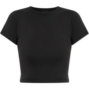 Entire Studios, Dames, Tops, Zwart, Maat: 2XS Katoen,
