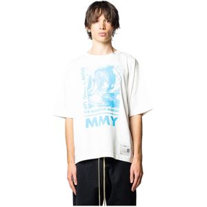 Mihara Yasuhiro, Heren, Tops, Wit, Maat: S