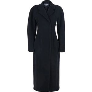 Jacquemus, Dames, Mantels, Zwart, Maat: M Katoen,