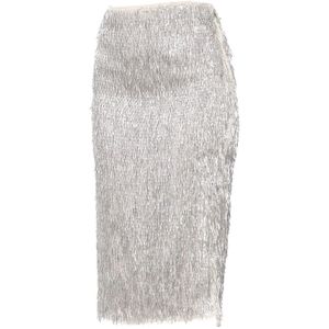 Patrizia Pepe, Dames, Rokken, Wit, Maat: 3XS