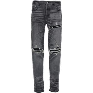 Amiri - Slim-fit Jeans - Grijs - Vijfzakkenontwerp