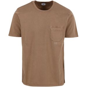 C.p. Company, Heren, Tops, Bruin, Maat: L Jersey,