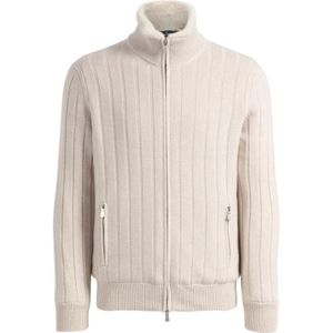 Gran Sasso, Heren, Truien, Beige, Maat: L Kasjmier,