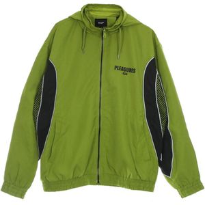 Huf, Heren, Jassen, Groen, Maat: S Zijde,