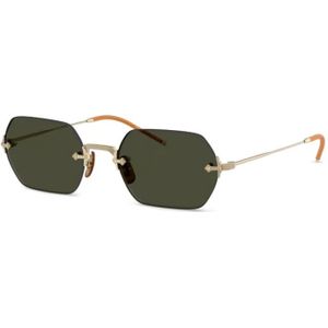 Oliver Peoples, unisex, Accessoires, Geel, Maat: 52 MM Polyamide,