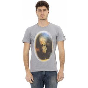 Trussardi, Heren, Tops, Grijs, Maat: S