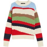 Weekend Max Mara Trui 'POLO'  beige / bruin / groen / rood