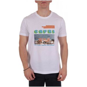 ICE Play, Heren, Tops, Wit, Maat: M Katoen,