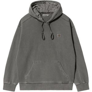 Carhartt Wip, Heren, Sweatshirts & Hoodies, Grijs, Maat: S Katoen,