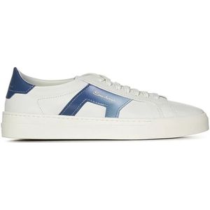 Santoni Sneakers , White , Heren , Maat: 45 EU