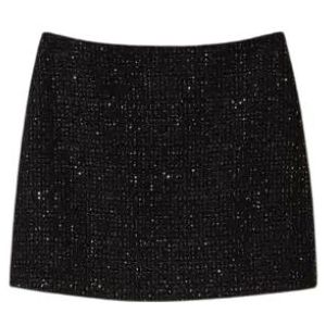 Twinset, Dames, Rokken, Zwart, Maat: S Wol,