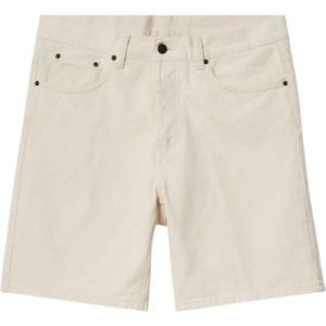 Carhartt Wip, Heren, Korte broeken, Beige, Maat: W34 Katoen,