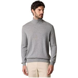 Brooks Brothers, Heren, Truien, Grijs, Maat: M Kasjmier,