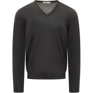Filippo De Laurentiis, Heren, Truien, Zwart, Maat: 5XL