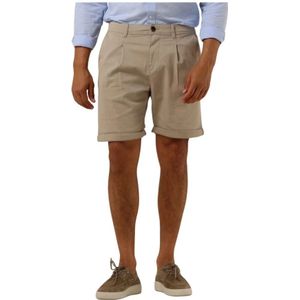 Selected Homme, Heren, Korte broeken, Beige, Maat: S Katoen,