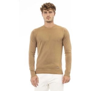 Baldinini, Heren, Truien, Beige, Maat: XL Wol,
