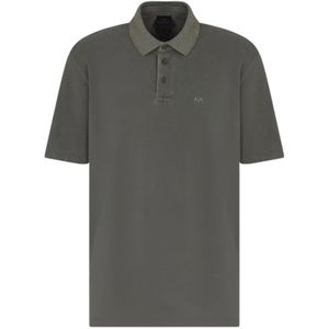 Armani Exchange, Heren, Tops, Groen, Maat: XS Katoen,