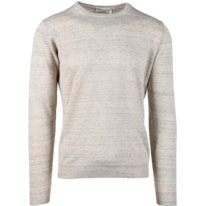 Filippo De Laurentiis, Heren, Truien, Beige, Maat: L Katoen,