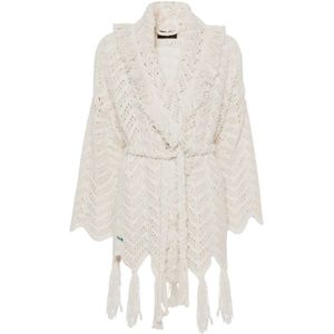 Alanui, Dames, Truien, Wit, Maat: XS Katoen,