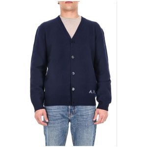 A.p.c., Heren, Truien, Blauw, Maat: S Wol,