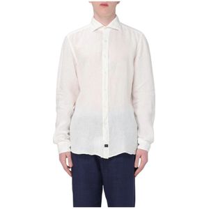 Fay, Heren, Overhemden, Wit, Maat: 2XL